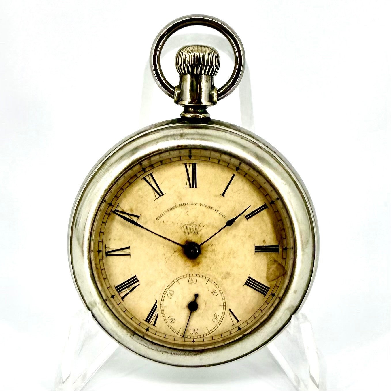 Antique “The Waterbury Watch Co.” Pocket Watch – Working – Series J - c.1890s