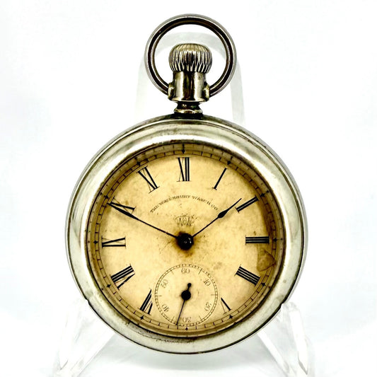 Antique “The Waterbury Watch Co.” Pocket Watch – Working – Series J - c.1890s