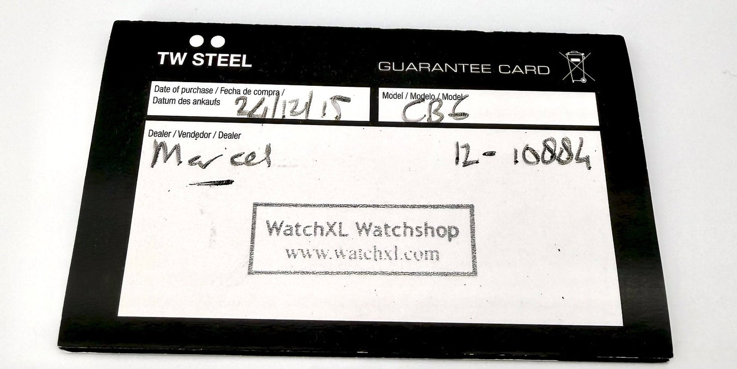 TW Steel CB6 Automatic Men’s Watch – Boxed – Excellent Working Order