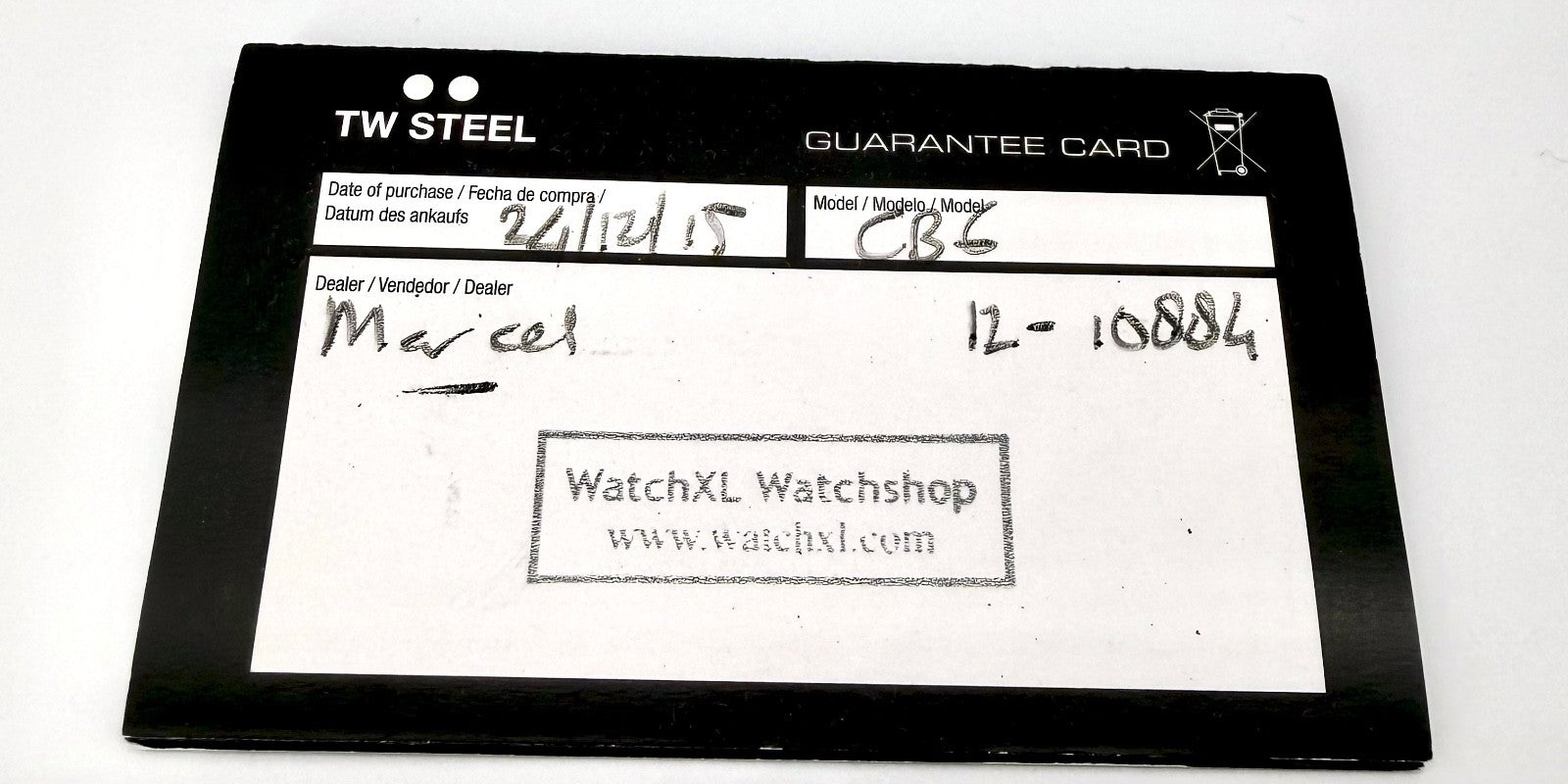 TW Steel CB6 Automatic Men’s Watch – Boxed – Excellent Working Order