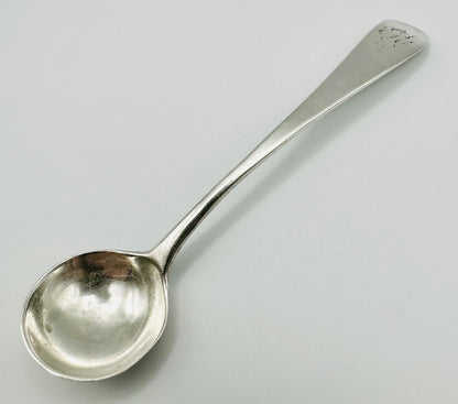 Antique Solid Silver Salt Spoon – Hallmarked London 1805