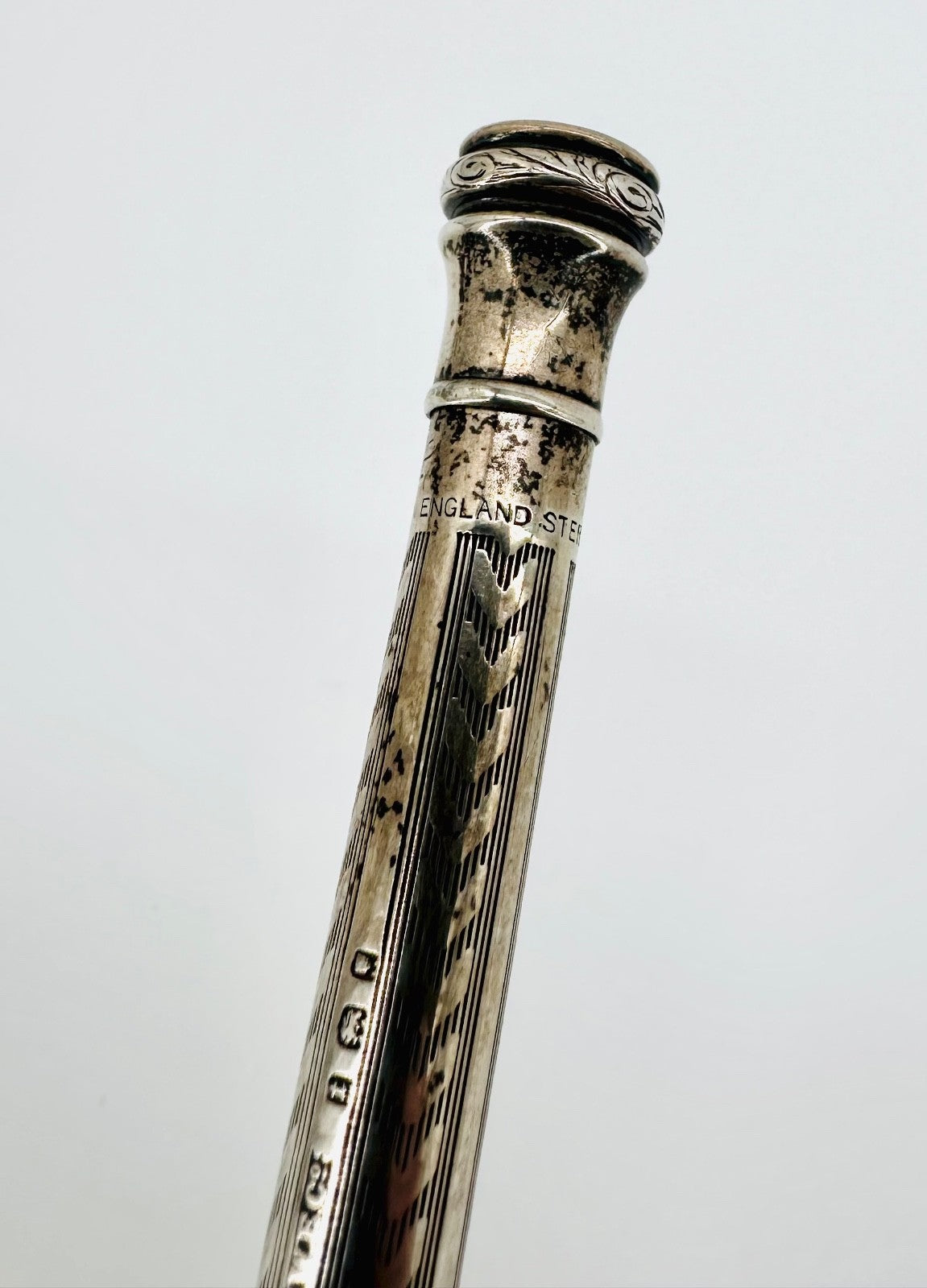 Vintage Sterling Silver Propelling Pencil – Wahl Eversharp Co. Ltd, London 1934