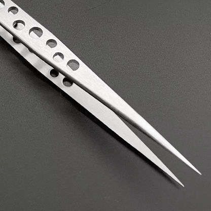 Brand New Stainless Steel Precision Tweezers – Straight & Curved – Fine Point