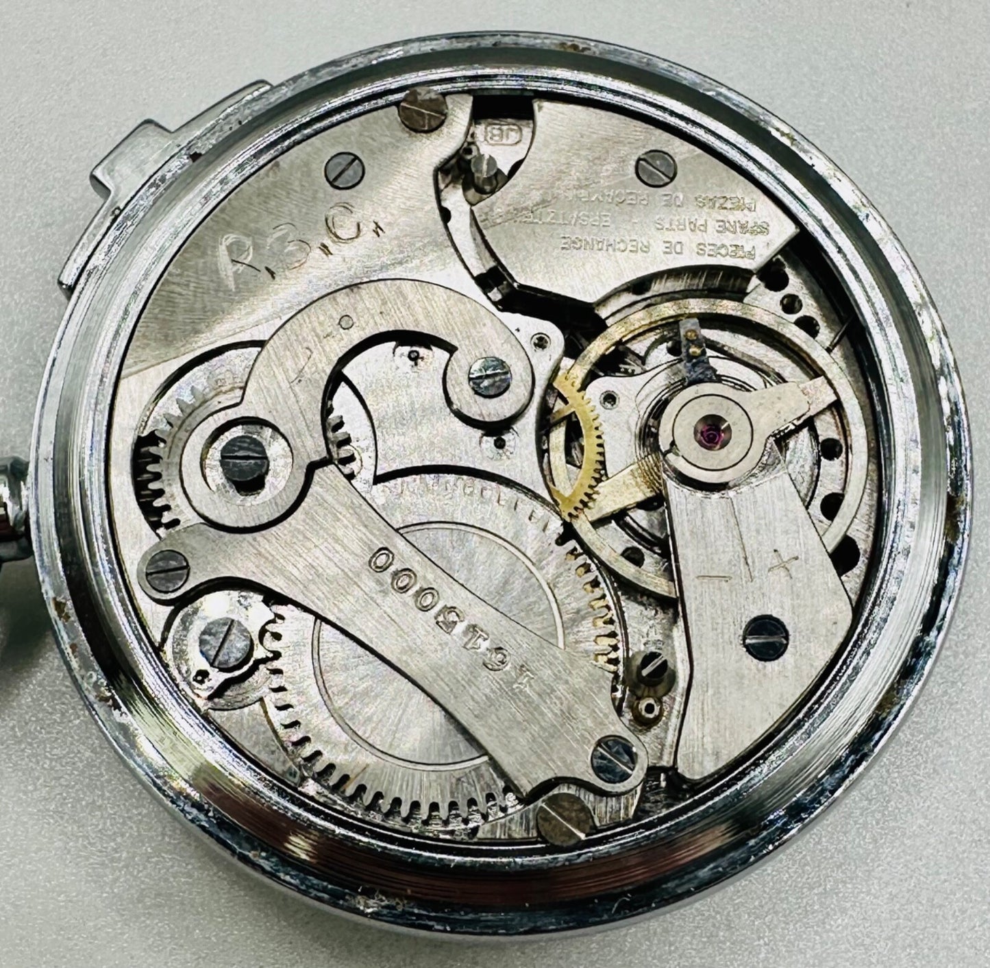 Vintage Swiss-Made Excelsior Park Stopwatch – Good Working Condition