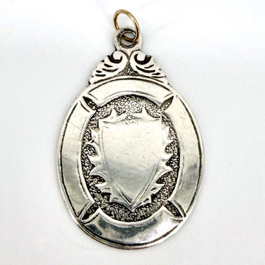 Antique Silver Fob Medal – Birmingham 1933 – William Adams Ltd