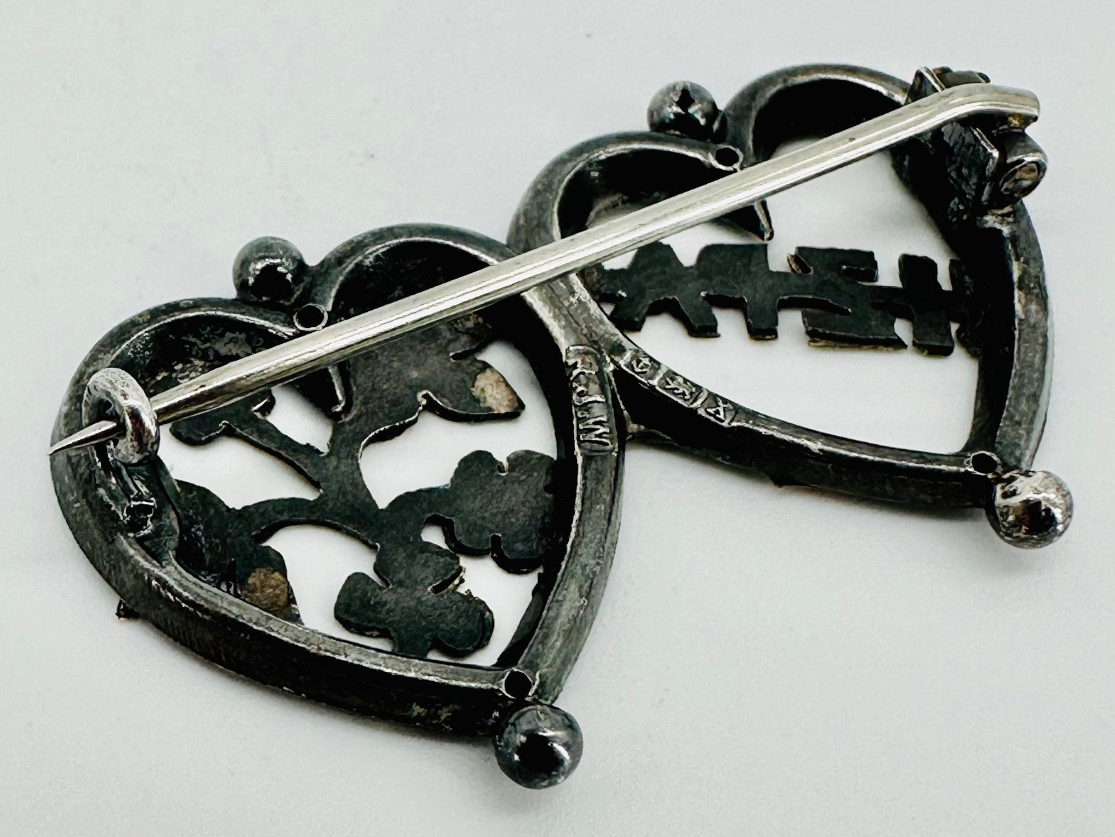 Antique Silver Mizpah Brooch – Birmingham 1922, Richard John Wakefield