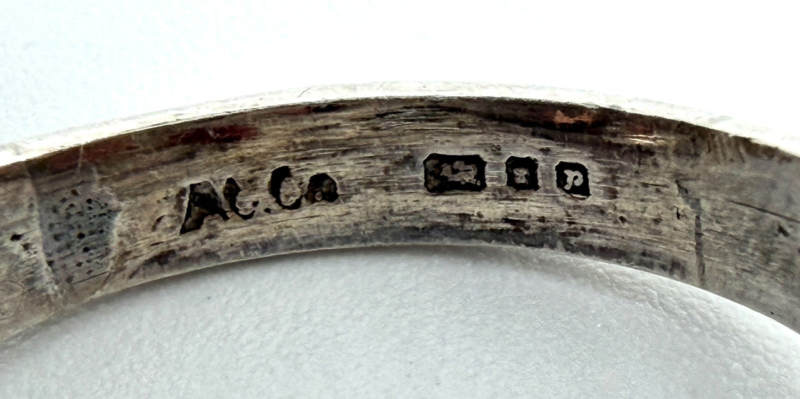 Vintage Sterling Silver Ring – Albion Craft Co. London 1970 – Size L½