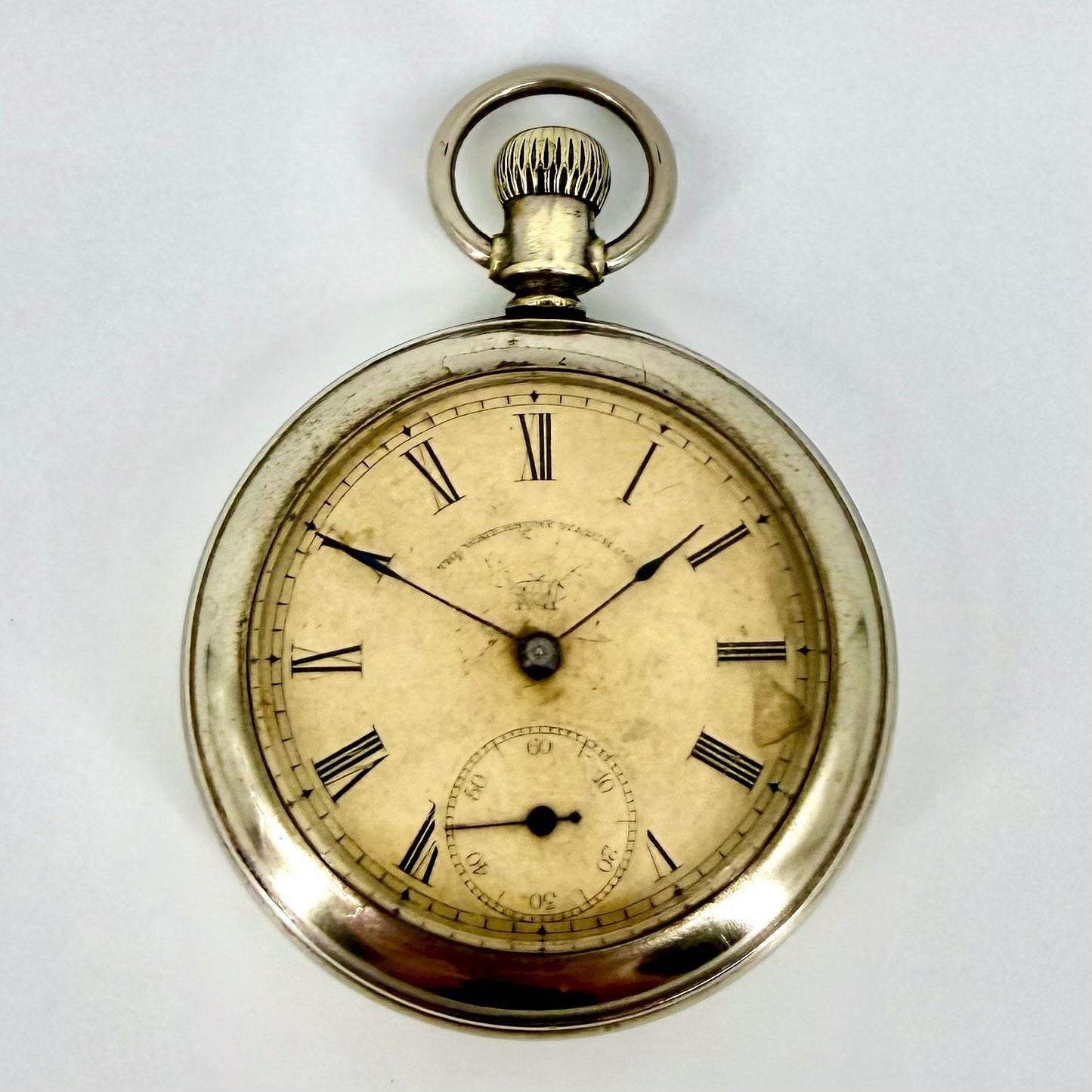 Antique “The Waterbury Watch Co.” Pocket Watch – Working – Series J - c.1890s