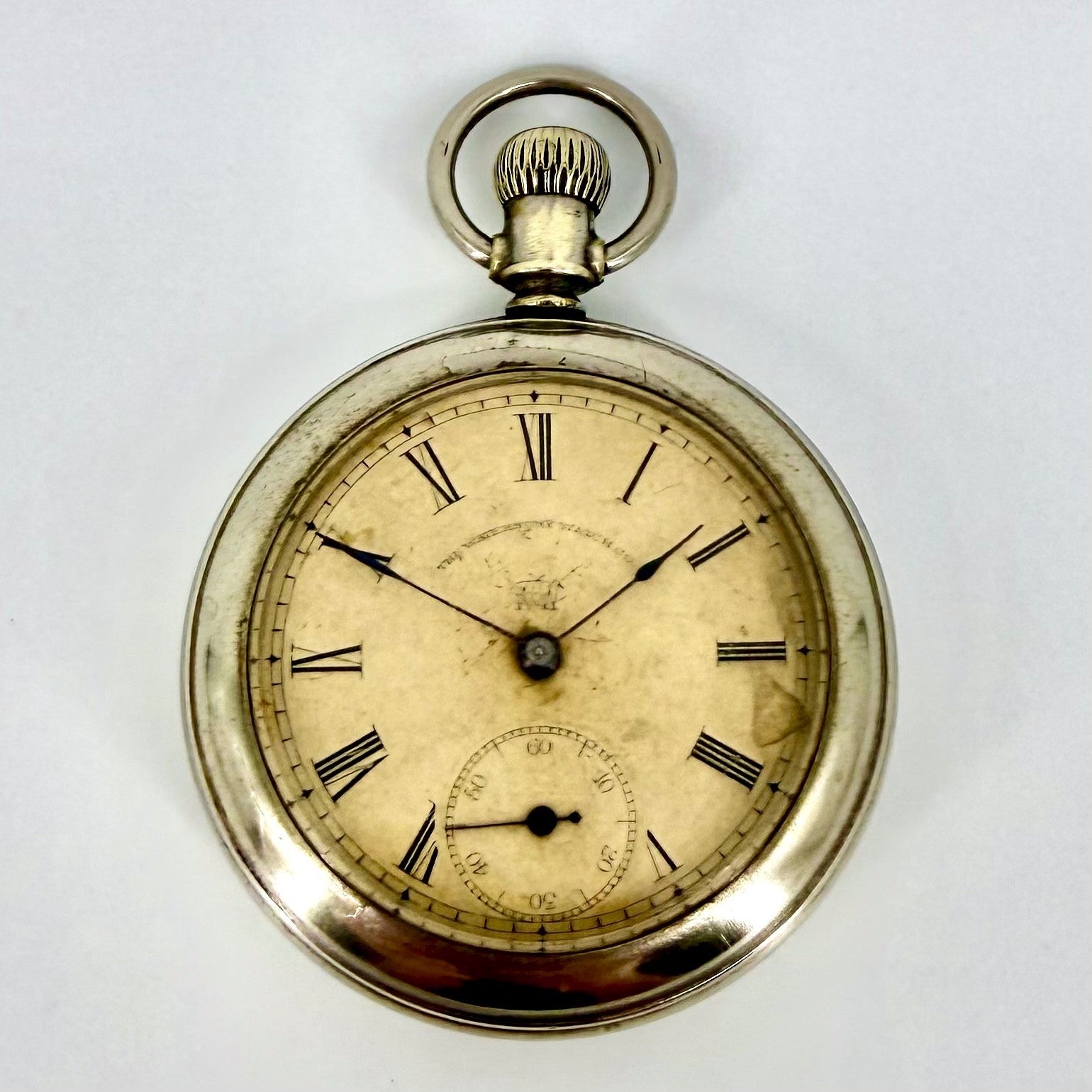 Antique “The Waterbury Watch Co.” Pocket Watch – Working – Series J - c.1890s