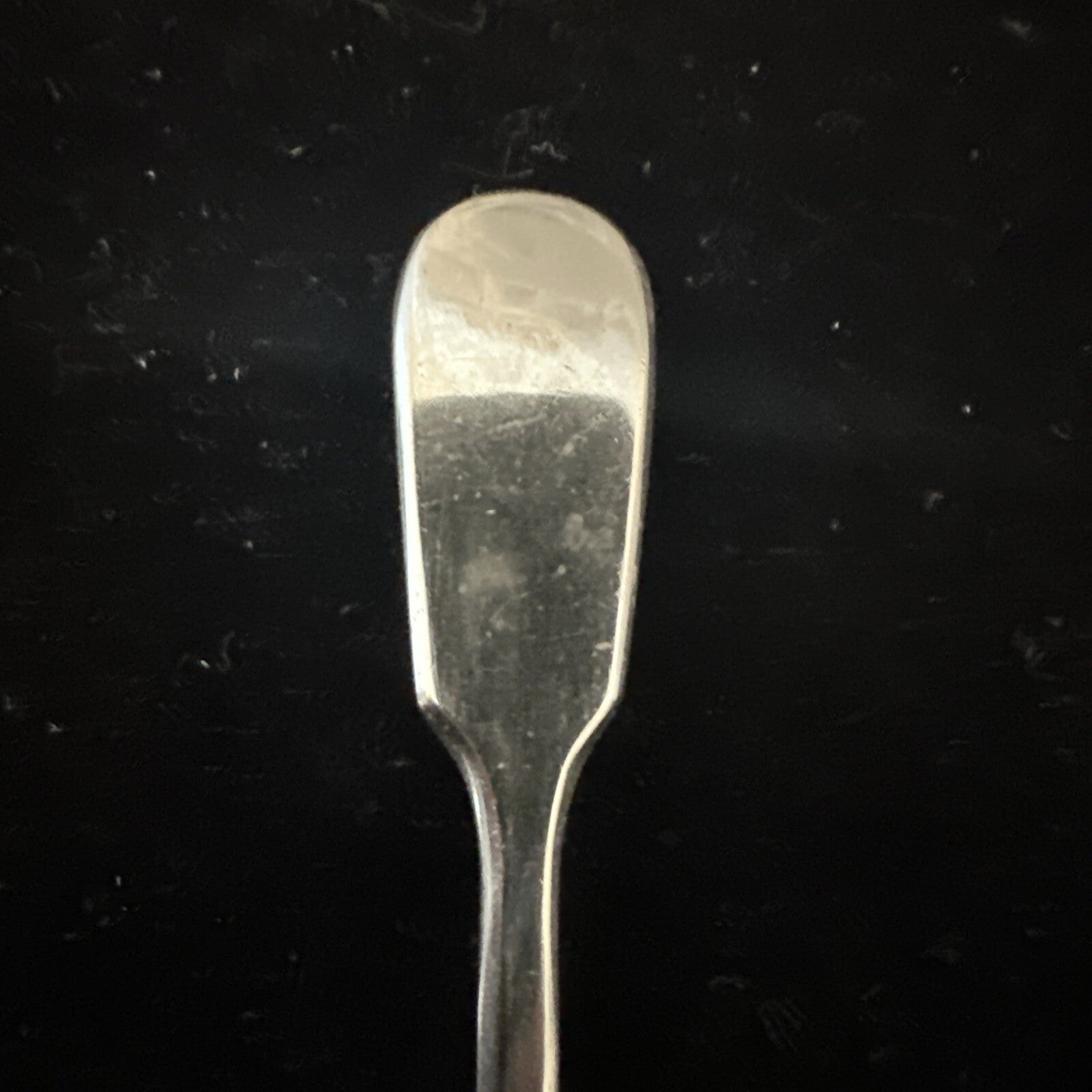 Antique Silver Plate Salt Spoon