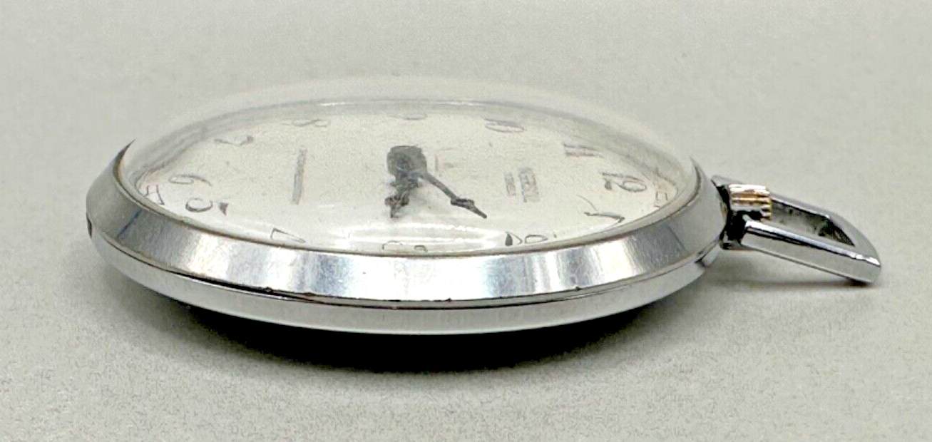 Vintage Ingersoll 17 Jewel Pocket Watch - Working Order