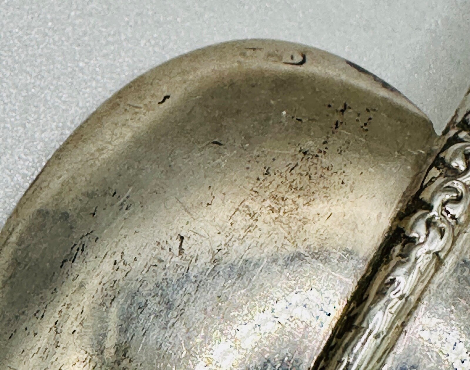Antique Silver Heart-Shaped Spoon - William Davenport - Birmingham 1886 & 1897