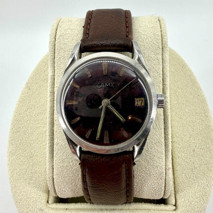 Vintage Camy Manual Wind Watch – AS 1703 – 21 Jewels – Working