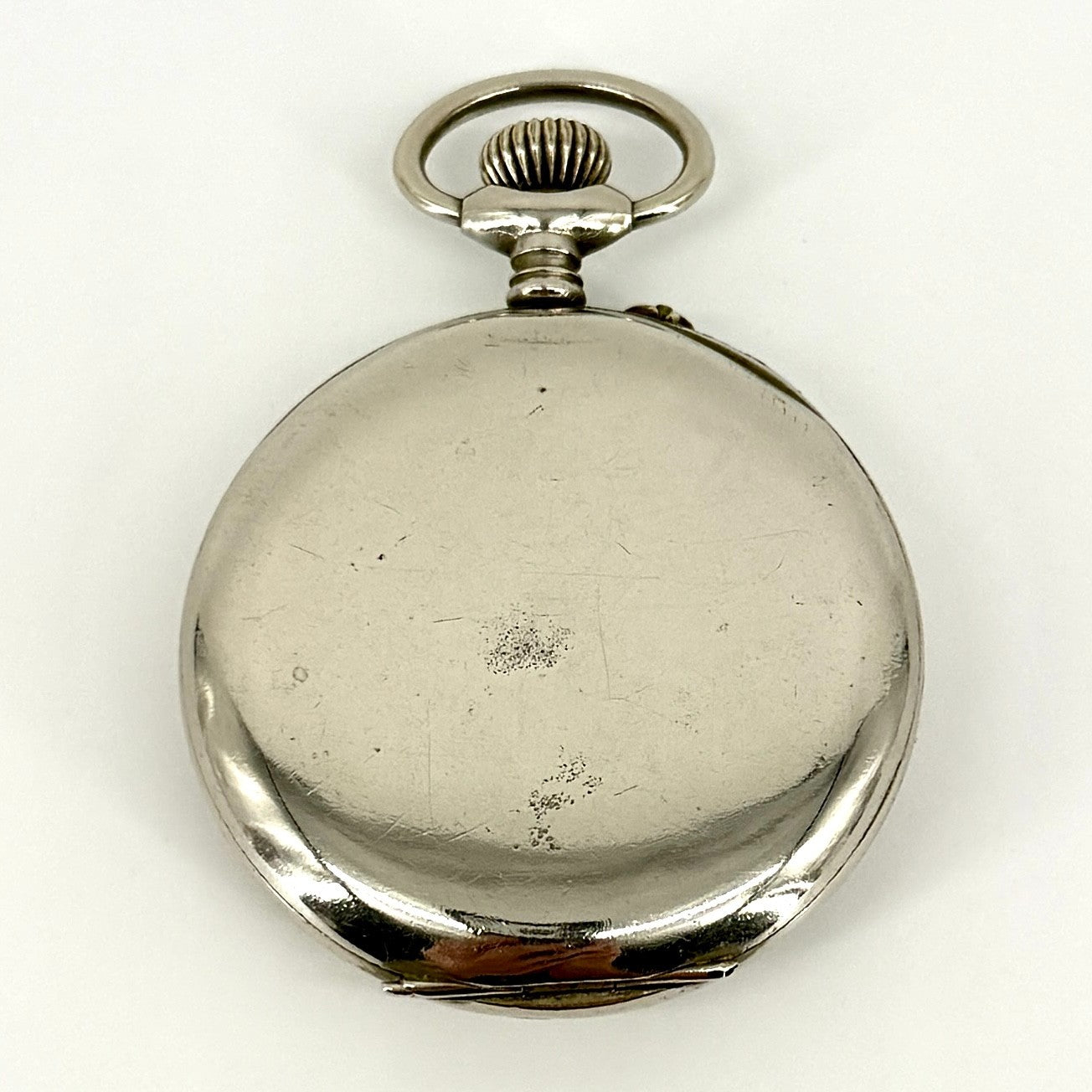 Antique Swiss “Chronomètre” Pocket Watch – Argentan Case – Working – c.1900