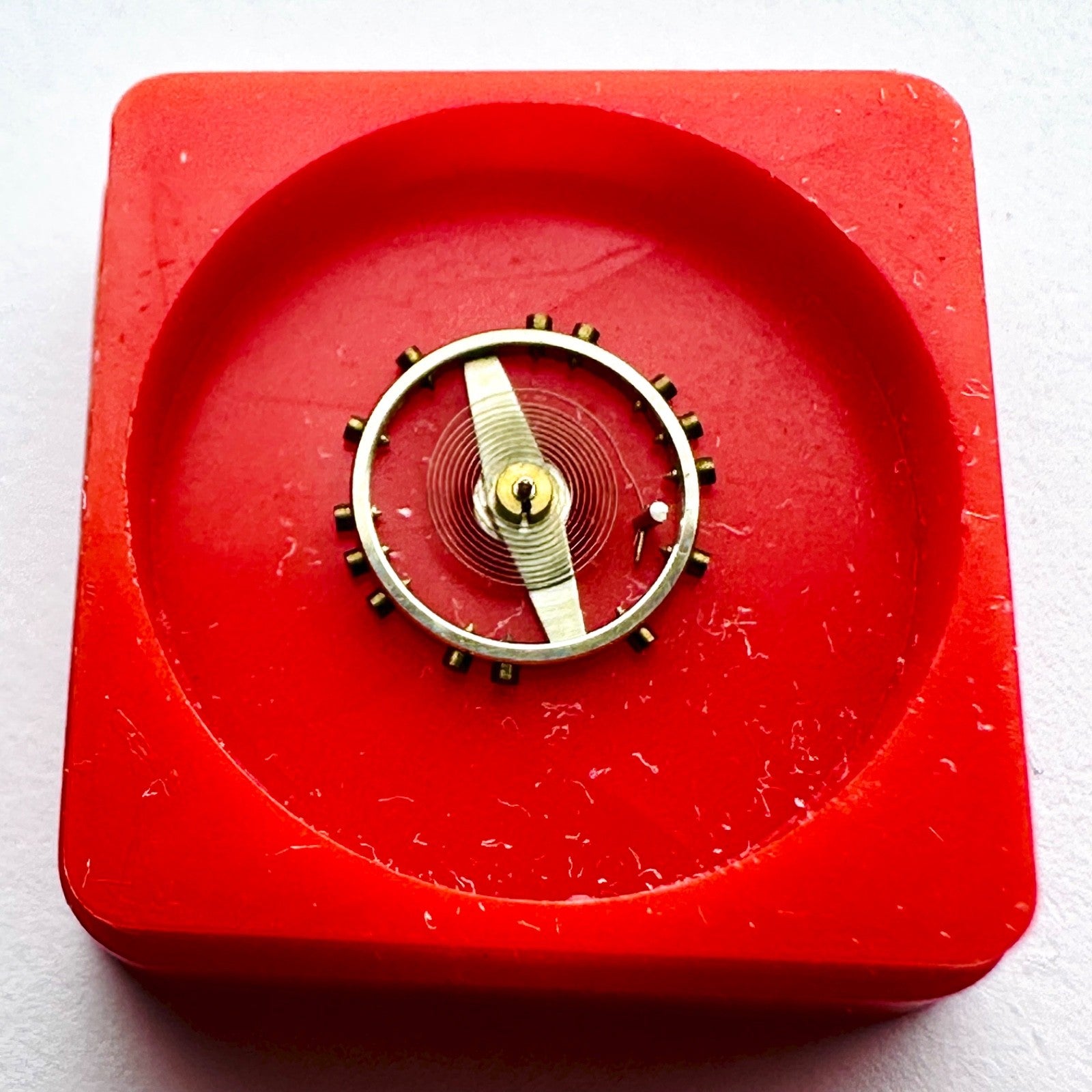 Balance Wheel & Hairspring – Progress No. 534M for AS 1051 Inca