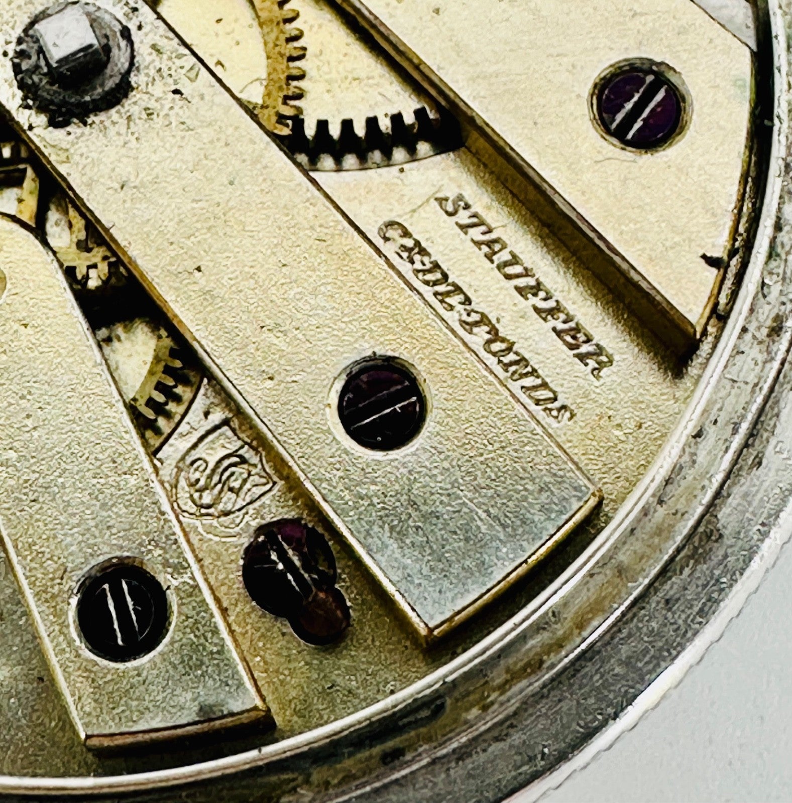 Antique Silver Cased Stauffer Pocket Watch – Working – W.W. Nichols c.1880s