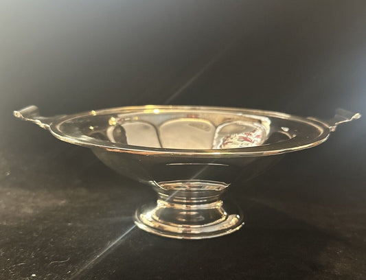 Antique Silver Plated Dish Bowl