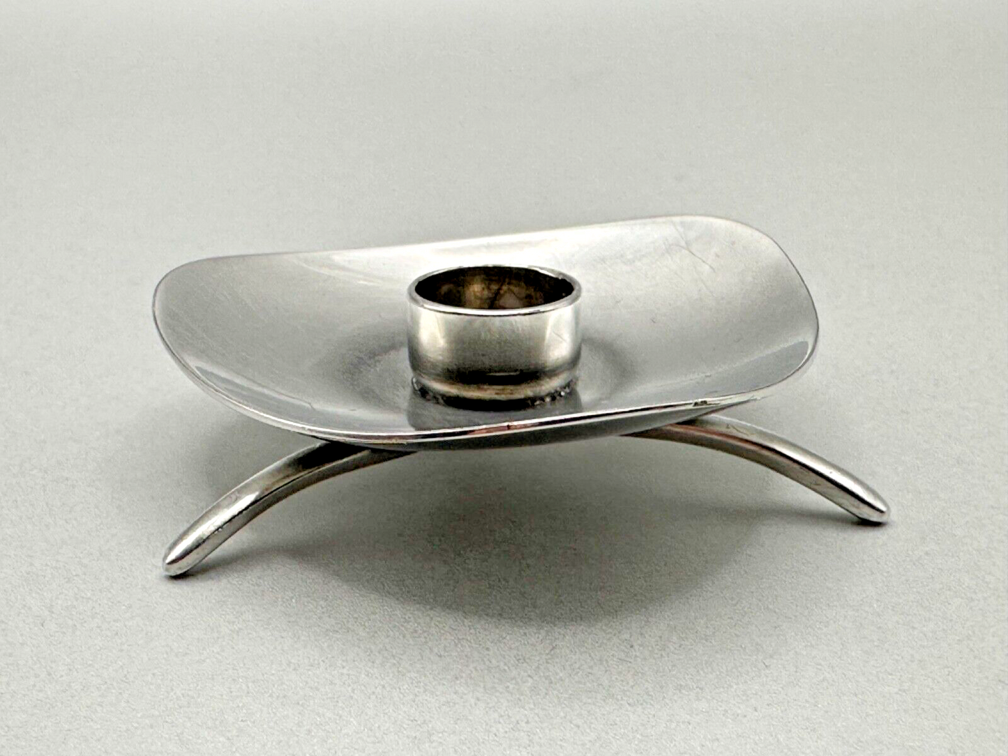 Vintage Sterling Silver Candlestick - Carl M Cohr - Denmark