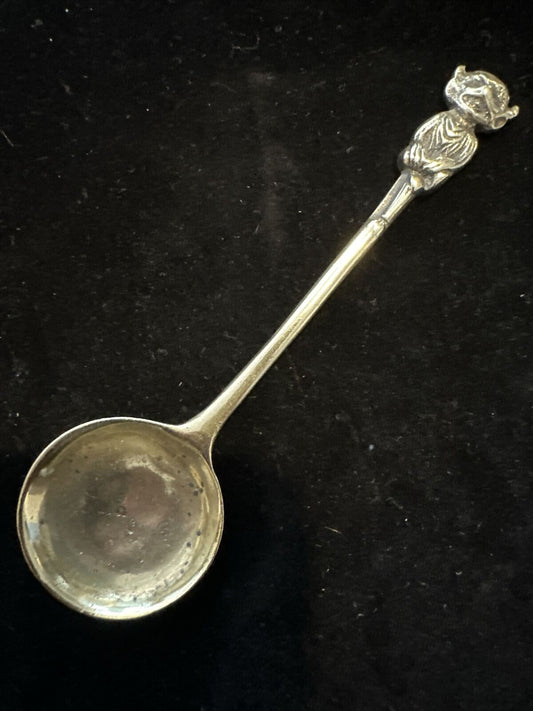 Antique Brass Lincoln Imp Spoon