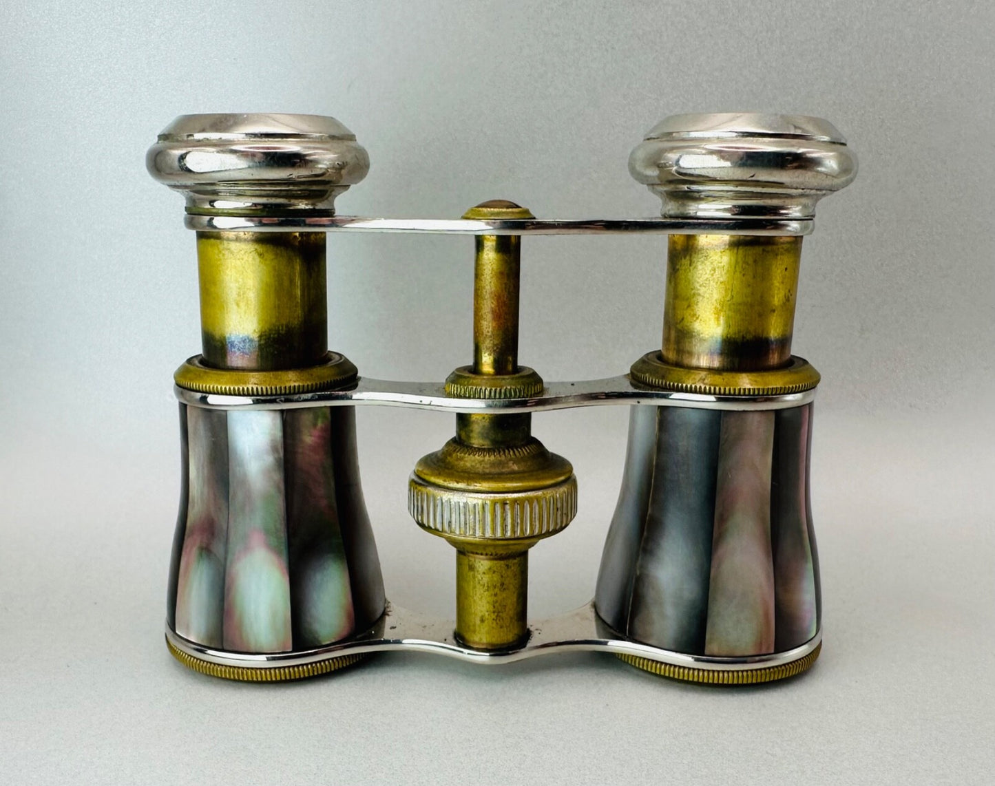 Antique Mother of Pearl Opera Glasses with Case – Excellent Condition