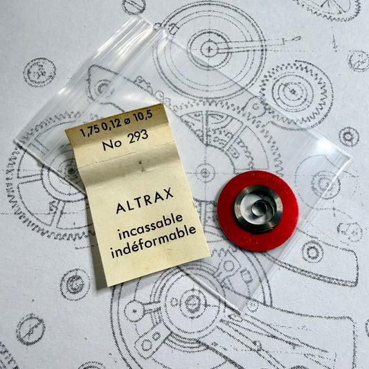 Vintage Altrax Mainspring No. 293 – 1.75 mm × 0.12 mm × 10.5 mm – Unbreakable