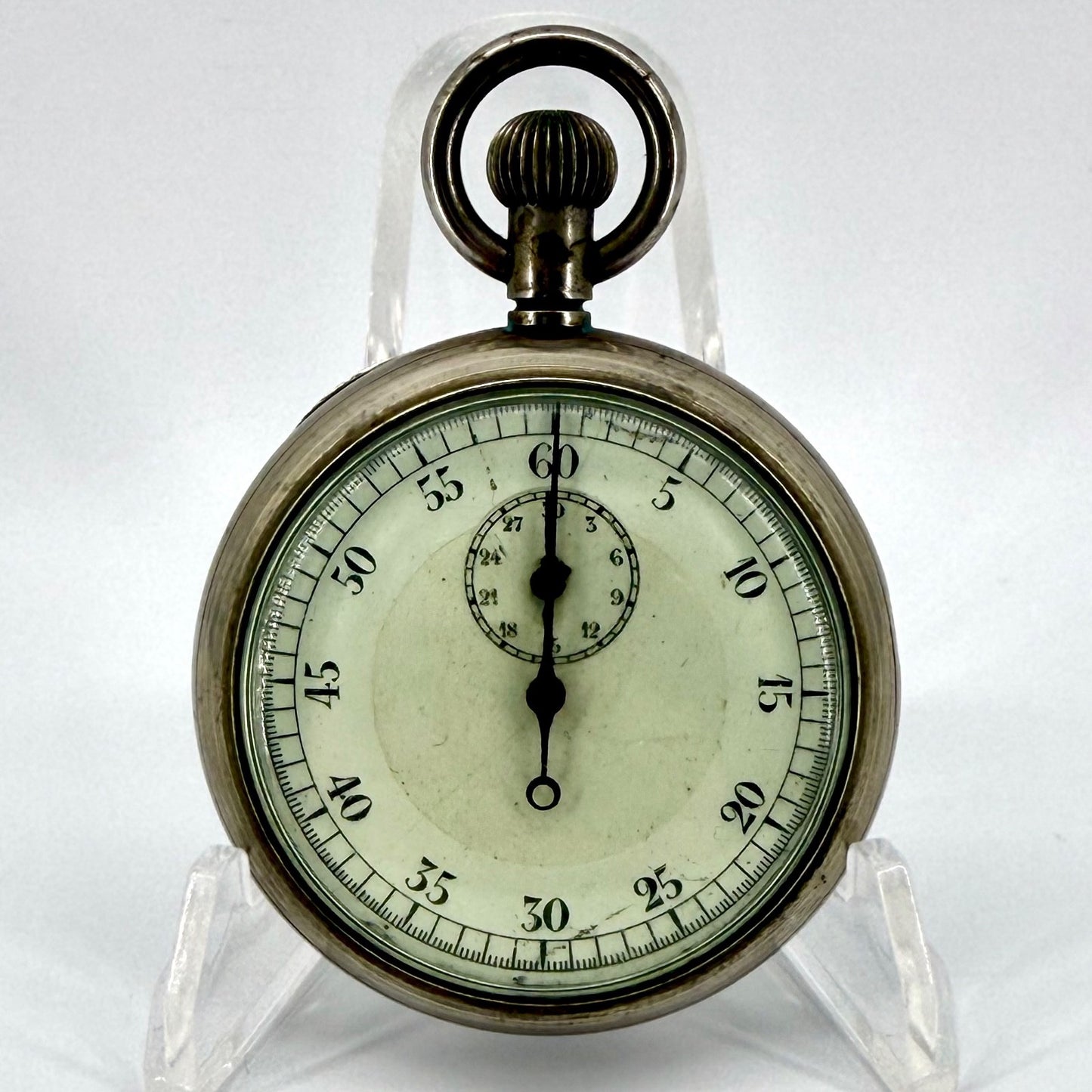 Antique Mechanical Stopwatch – c. Early 20th Century - Working