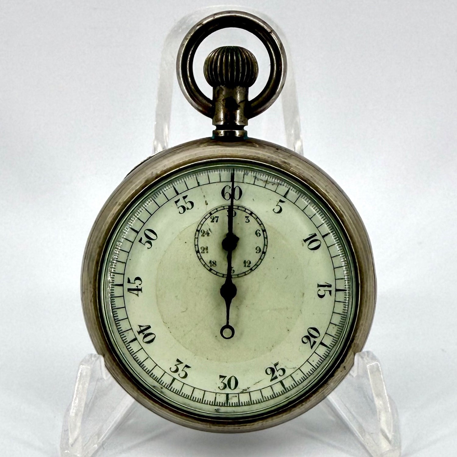 Antique Mechanical Stopwatch – c. Early 20th Century - Working
