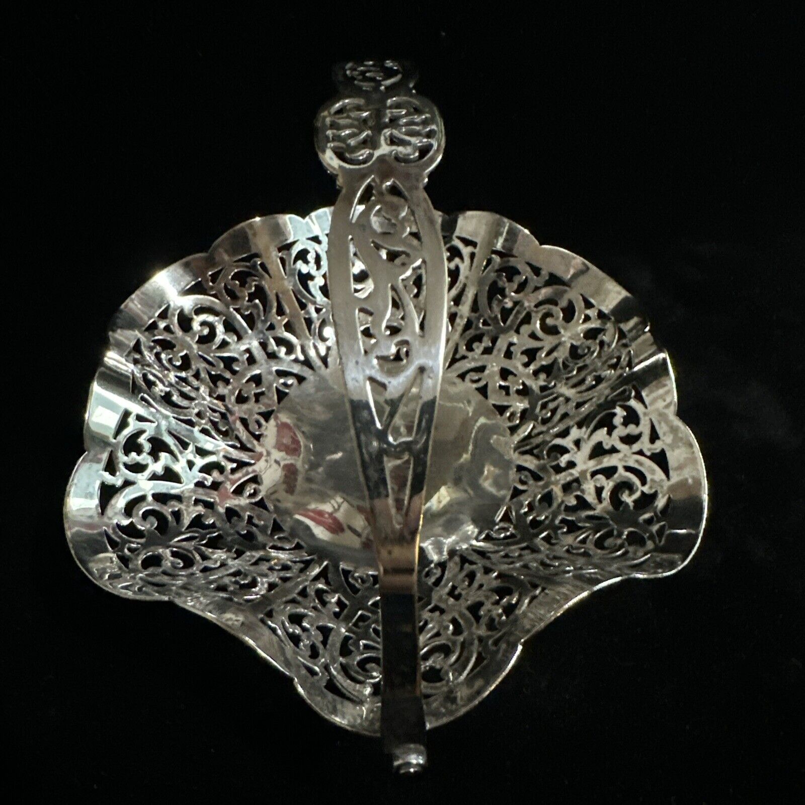 Antique Silver Plate Bon Bon Dish - Lancelott Plate