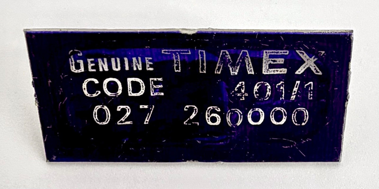 Genuine Timex Stem & Crown – Code 401/1 – 027 260000 – Gold Tone – New Old Stock