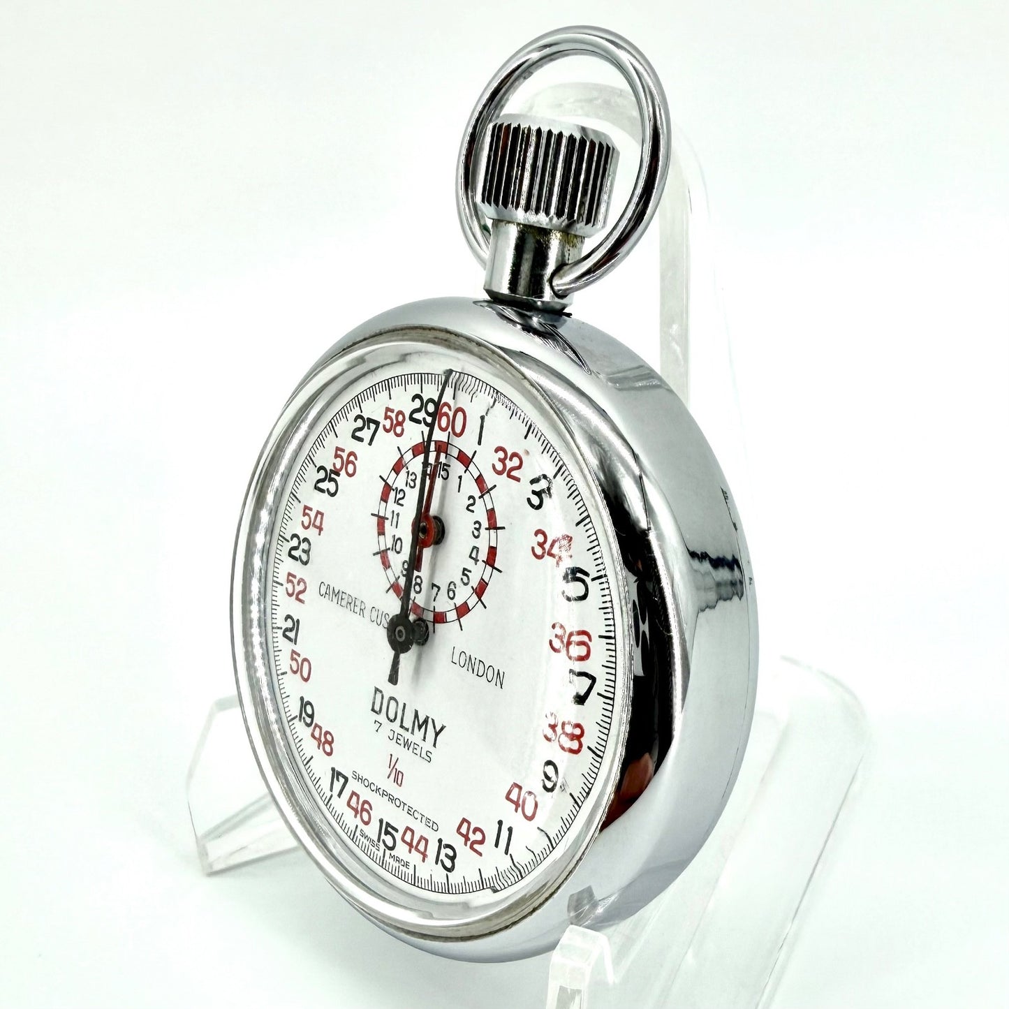 Vintage Camerer Cuss Dolmy Stopwatch – Swiss Made, Baumgartner 411 Movement