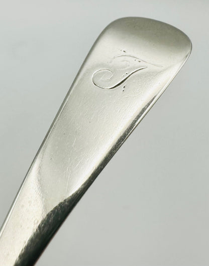 Antique Sterling Silver Salt Spoon – Newcastle 1821 by John Walton – 9.45g