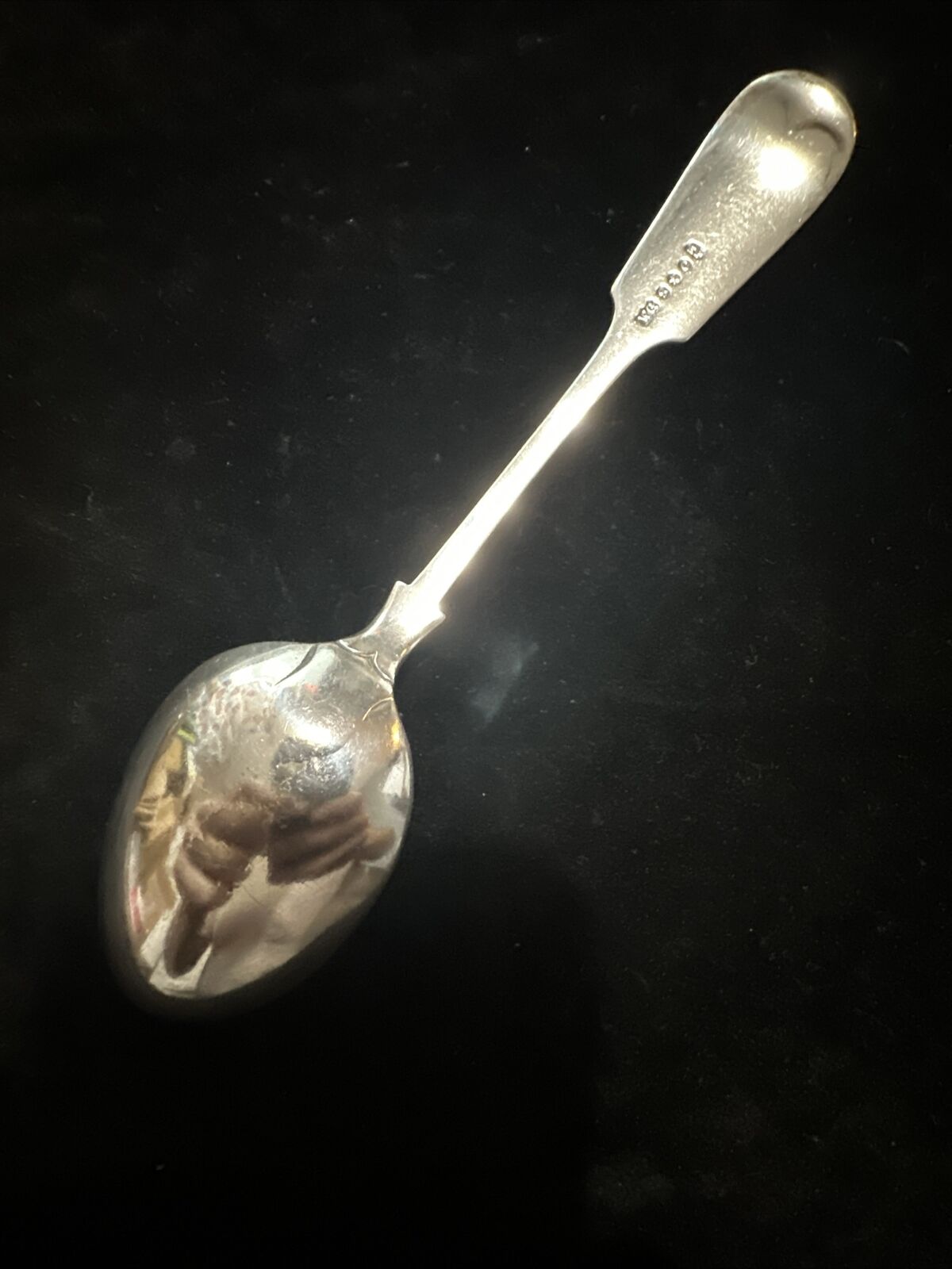 Antique Silver Plate Table Spoon - William Gallimore