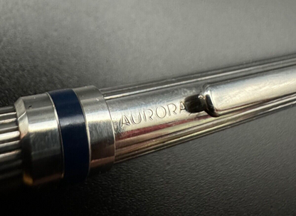 Vintage Aurora Silver Plated Ballpoint Pen