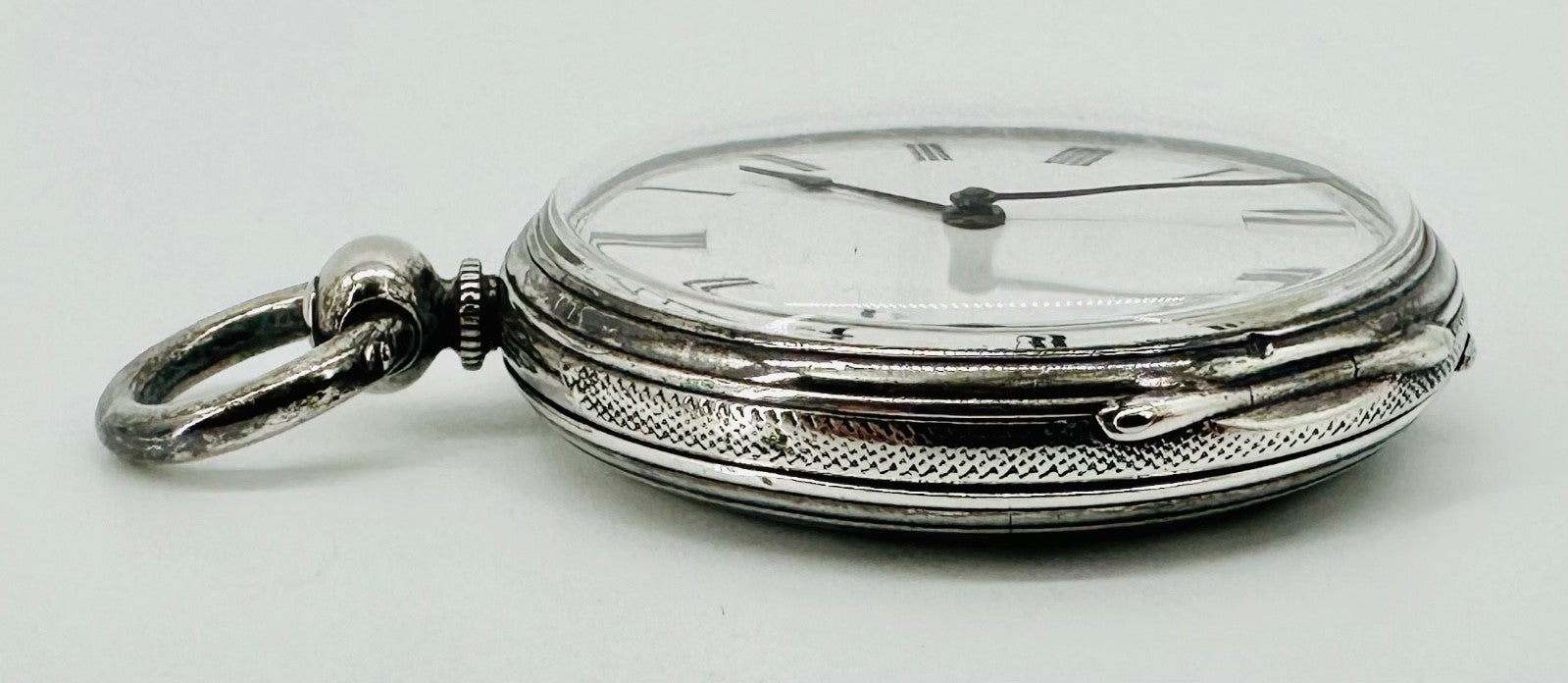 Antique Silver Cased Stauffer Pocket Watch – Working – W.W. Nichols c.1880s