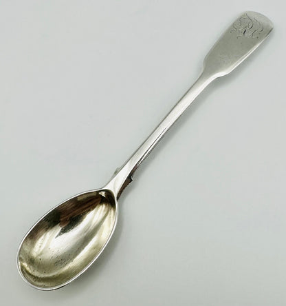 Antique Sterling Silver Mustard Spoon – London 1825, John Hawkins – 16.5g