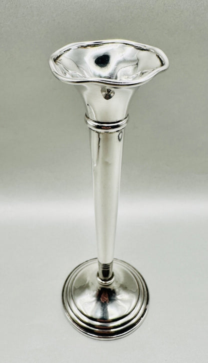 Antique Sterling Silver Vase by Redlich & Co.