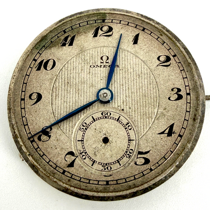 Antique Omega Watch Movement – Working – c.1923