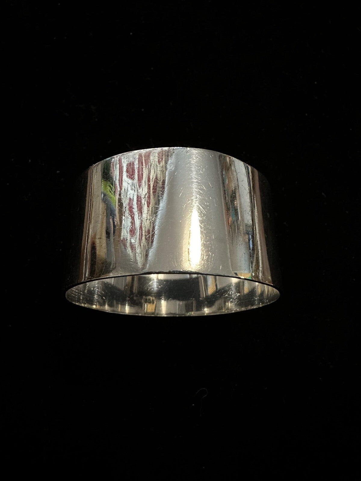 Vintage Silver Napkin Ring - London 1946 S J Rose & Son