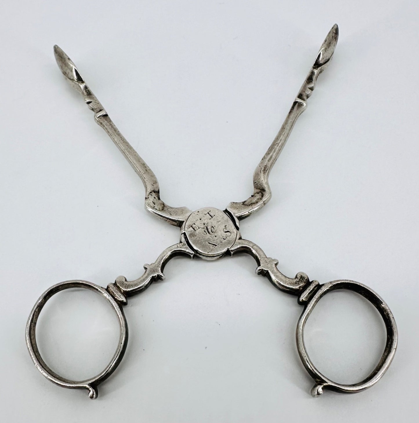 Antique Silver Sugar Nips – Richard Crossley c.1782–1813