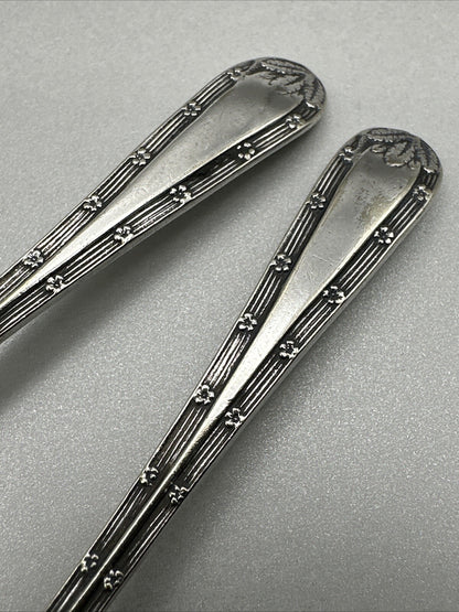 Pair of Antique Silver Plated Spoons