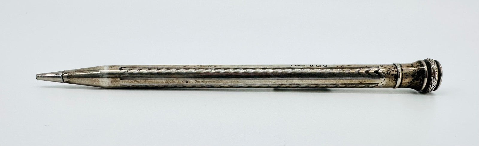 Vintage Sterling Silver Propelling Pencil – Wahl Eversharp Co. Ltd, London 1934