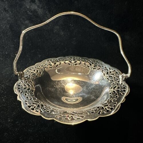 Antique Silver Plate Bon Bon Dish - Regis Plate EPNS N1838