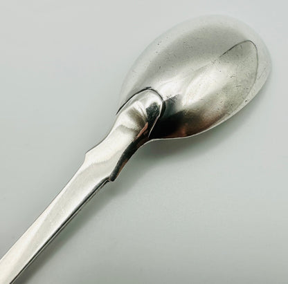 Antique Sterling Silver Mustard Spoon – London 1825, John Hawkins – 16.5g