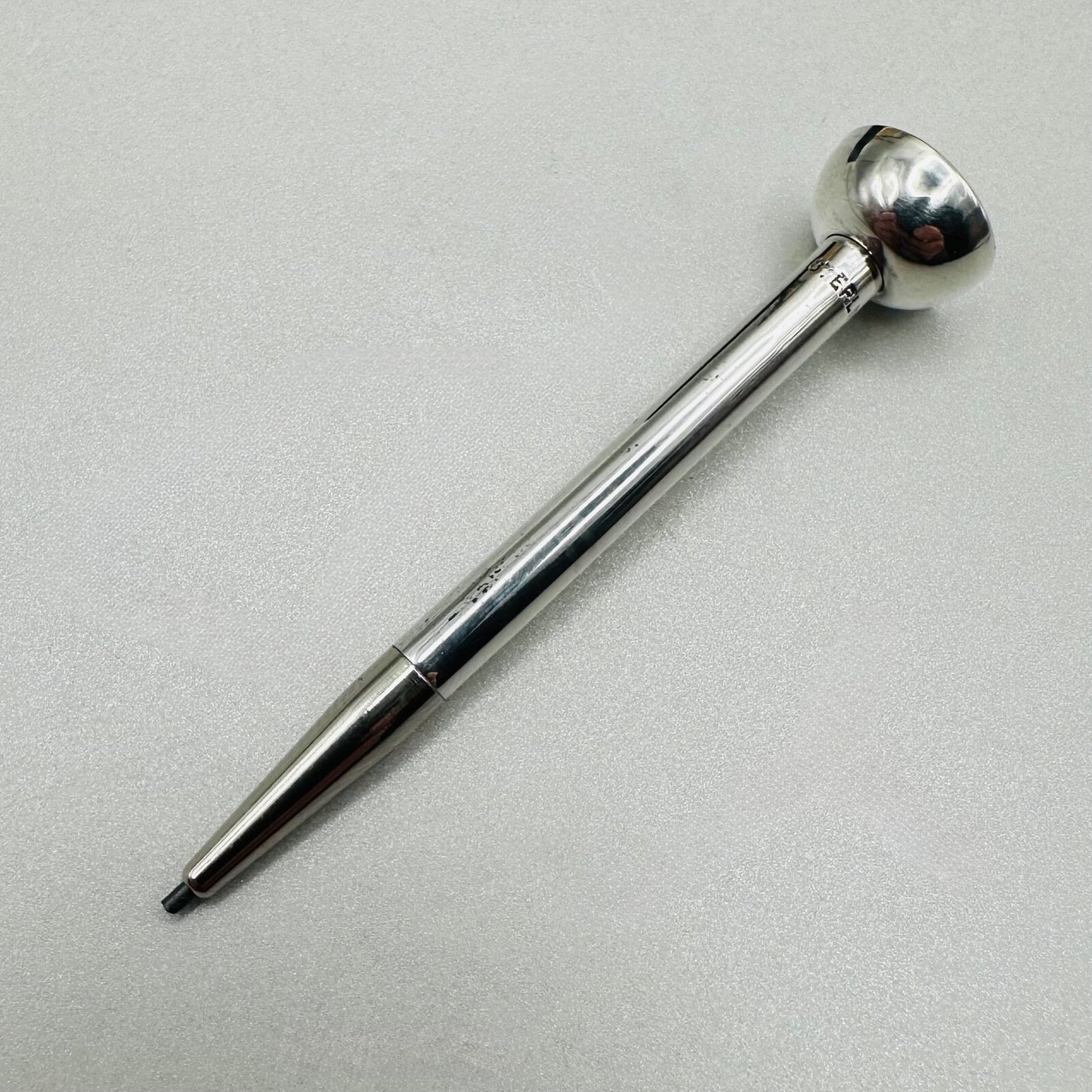 Vintage Sterling Silver Golf Tee Pencil and Ball Marker Set - Birmingham 1977