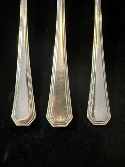 3 Silver Plated Forks - Mappin & Webb - Mappin Plate