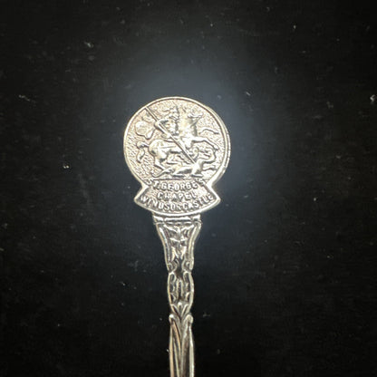 Vintage St Georges Chapel Windsor Castle Souvenir Spoon