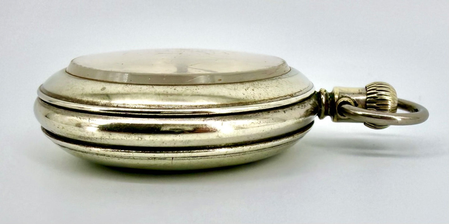 Antique “The Waterbury Watch Co.” Pocket Watch – Working – Series J - c.1890s