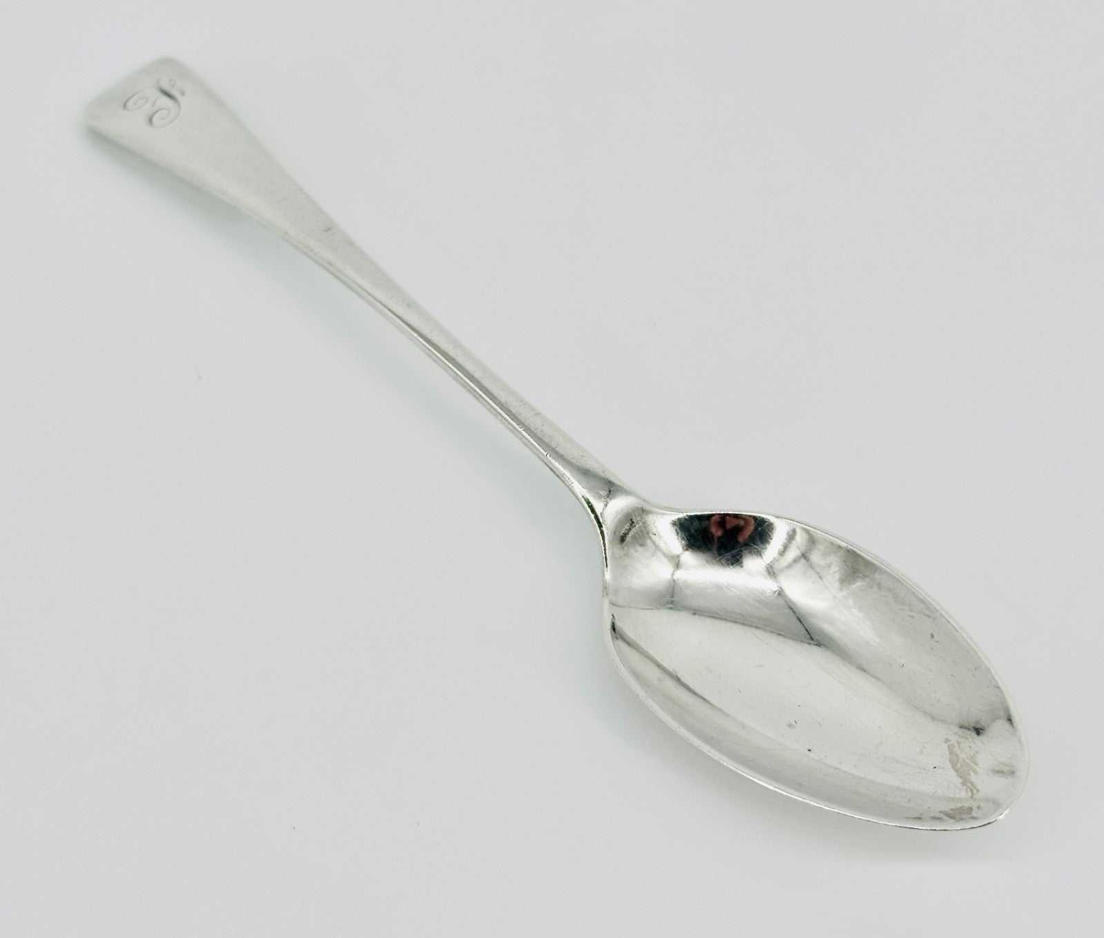 Antique 1913 Solid Silver Teaspoon – John Round & Son Ltd – Sheffield Hallmark