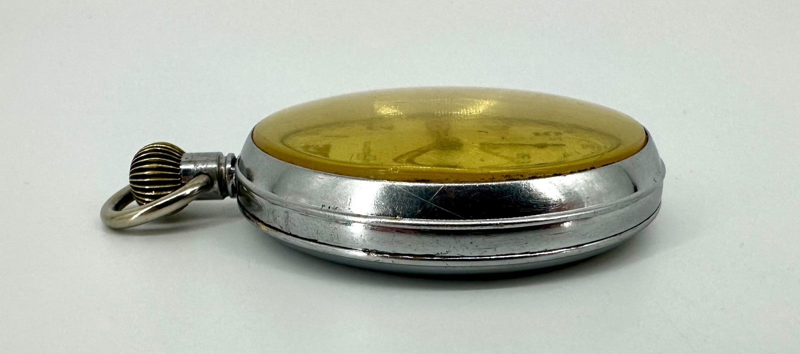 Vintage Helvetia 32A GS/TP Military Pocket Watch – WW2 Era – Swiss Made – 52mm