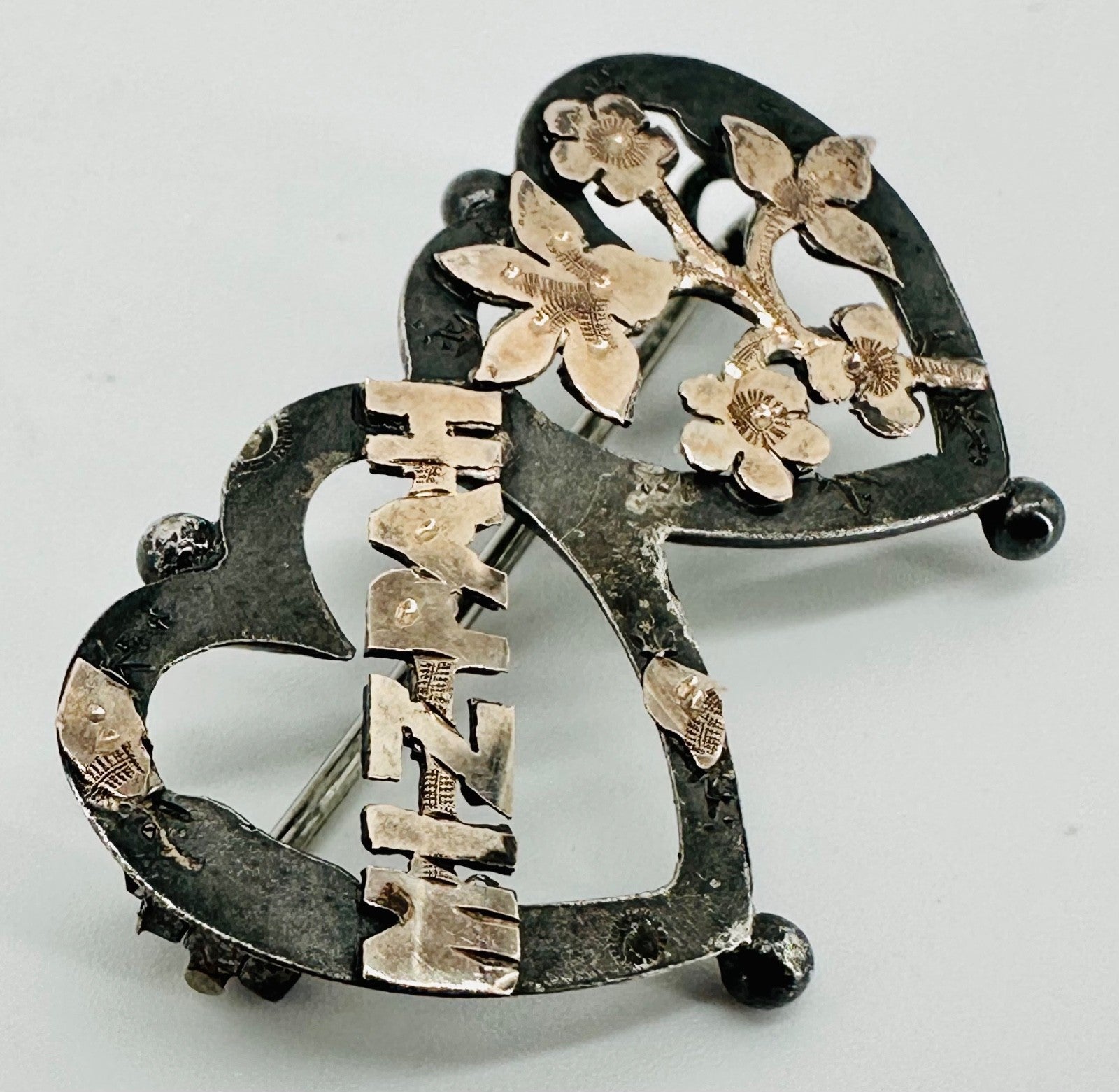 Antique Silver Mizpah Brooch – Birmingham 1922, Richard John Wakefield
